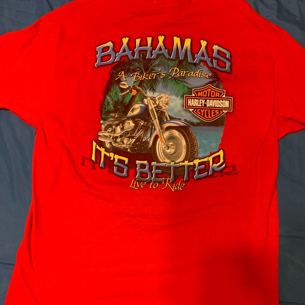 Harley Davidson Bahamas shirt